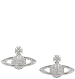  Khuyên Tai Nữ Vivienne Westwood Mini Bas 'Silver' 