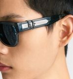  Kính Dior Oblique S1F Transparent Sunglasses 'Blue' 