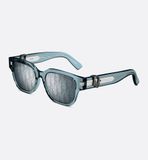  Kính Dior Oblique S1F Transparent Sunglasses 'Blue' 