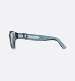  Kính Dior Oblique S1F Transparent Sunglasses 'Blue' 