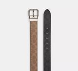  Thắt Lưng Coach Roller Buckle Cut To Size Belt 'Brown' 