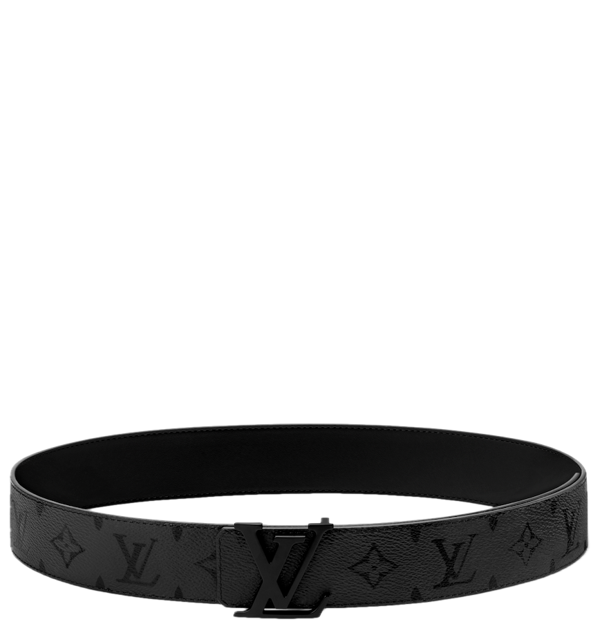  Thắt Lưng Nam Louis Vuitton LV Initials Midnight 40MM 'Black' 