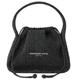  Túi Nữ Alexander Wang Reflective Ryan Knit Bag 'Black' 