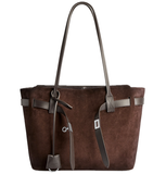  Túi Nữ Balenciaga Bel Air Tote Bag Medium 'Espresso' 