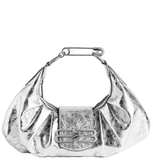  Túi Nữ Balenciaga Pamela Shoulder Bag Small 'Silver' 