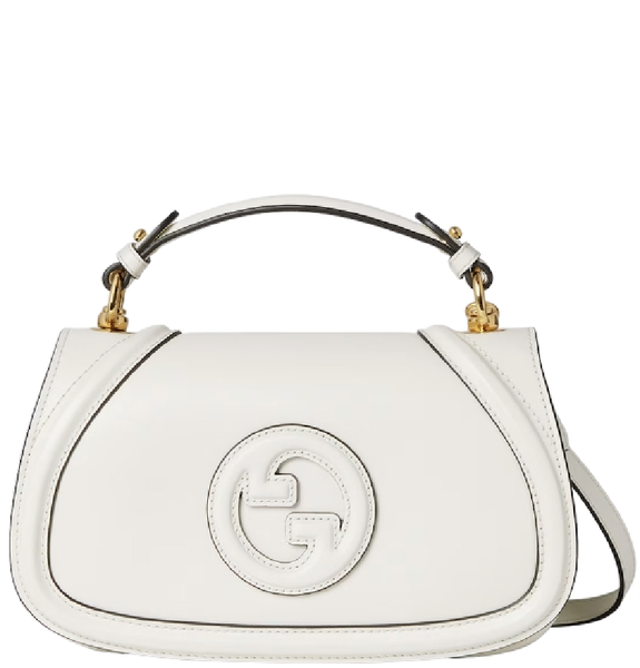  Túi Nữ Gucci Blondie Medium Top Handle Bag 'White' 