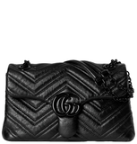  Túi Nữ Gucci GG Marmont Small Shoulder Bag 'Black' 