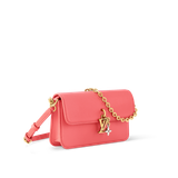  Túi Nữ Louis Vuitton LV Bloom Wallet On Chain 'Sweet Coral' 