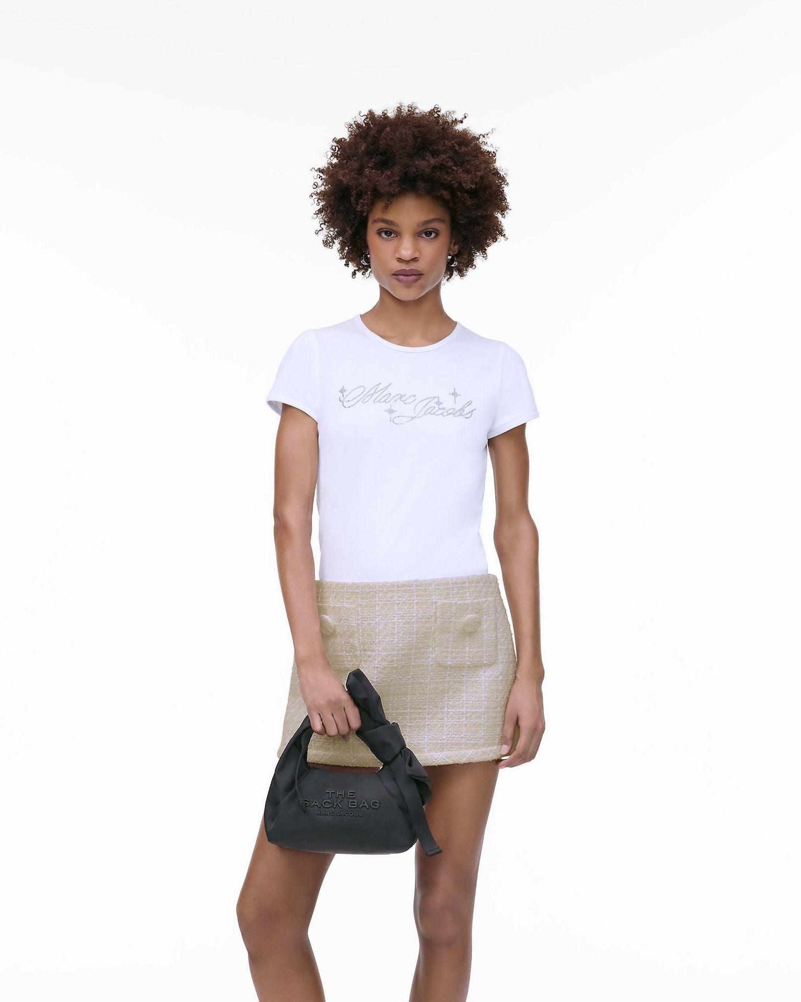  Túi Nữ Marc Jacobs Bow Nylon Mini Sack Bag 'Black' 