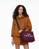  Túi Nữ Marc Jacobs Canvas Medium Tote Bag 'Dark Plum' 