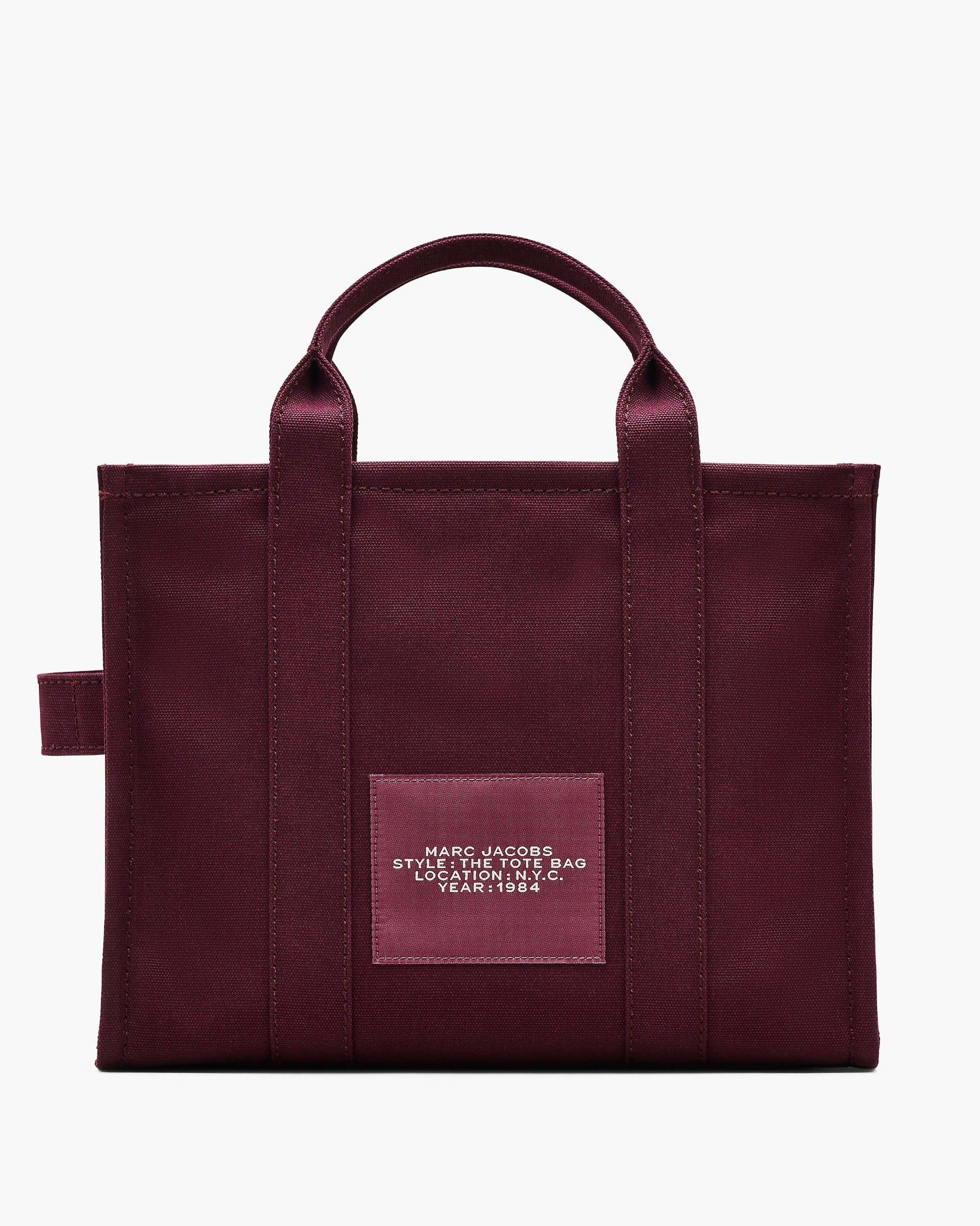  Túi Nữ Marc Jacobs Canvas Medium Tote Bag 'Dark Plum' 