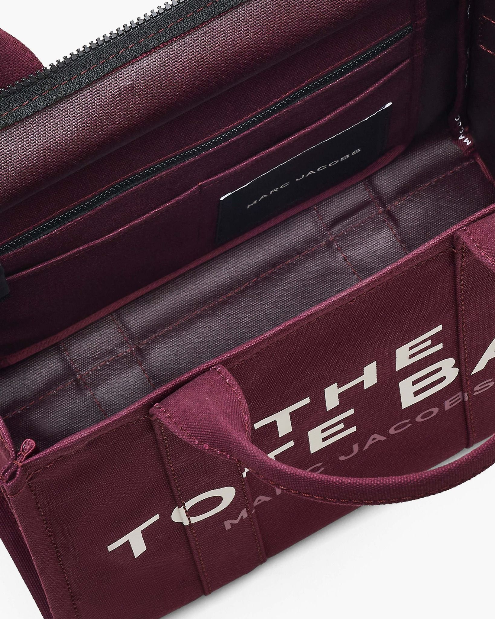  Túi Nữ Marc Jacobs Canvas Medium Tote Bag 'Dark Plum' 