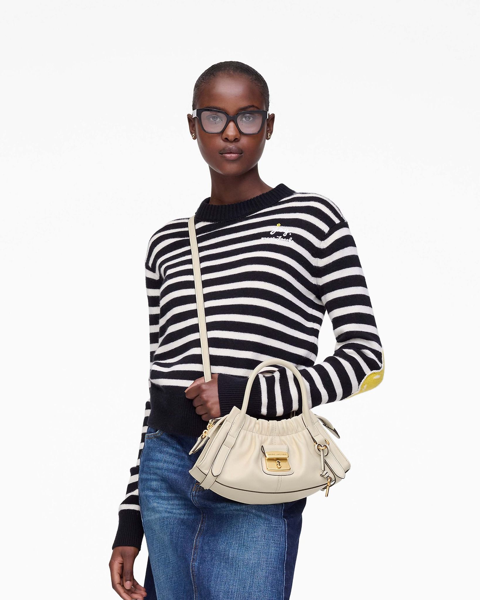  Túi Nữ Marc Jacobs Cristina Small Satchel 'Ivory' 