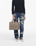  Túi Nữ Marc Jacobs Leather Medium Tote Bag 'Cement' 