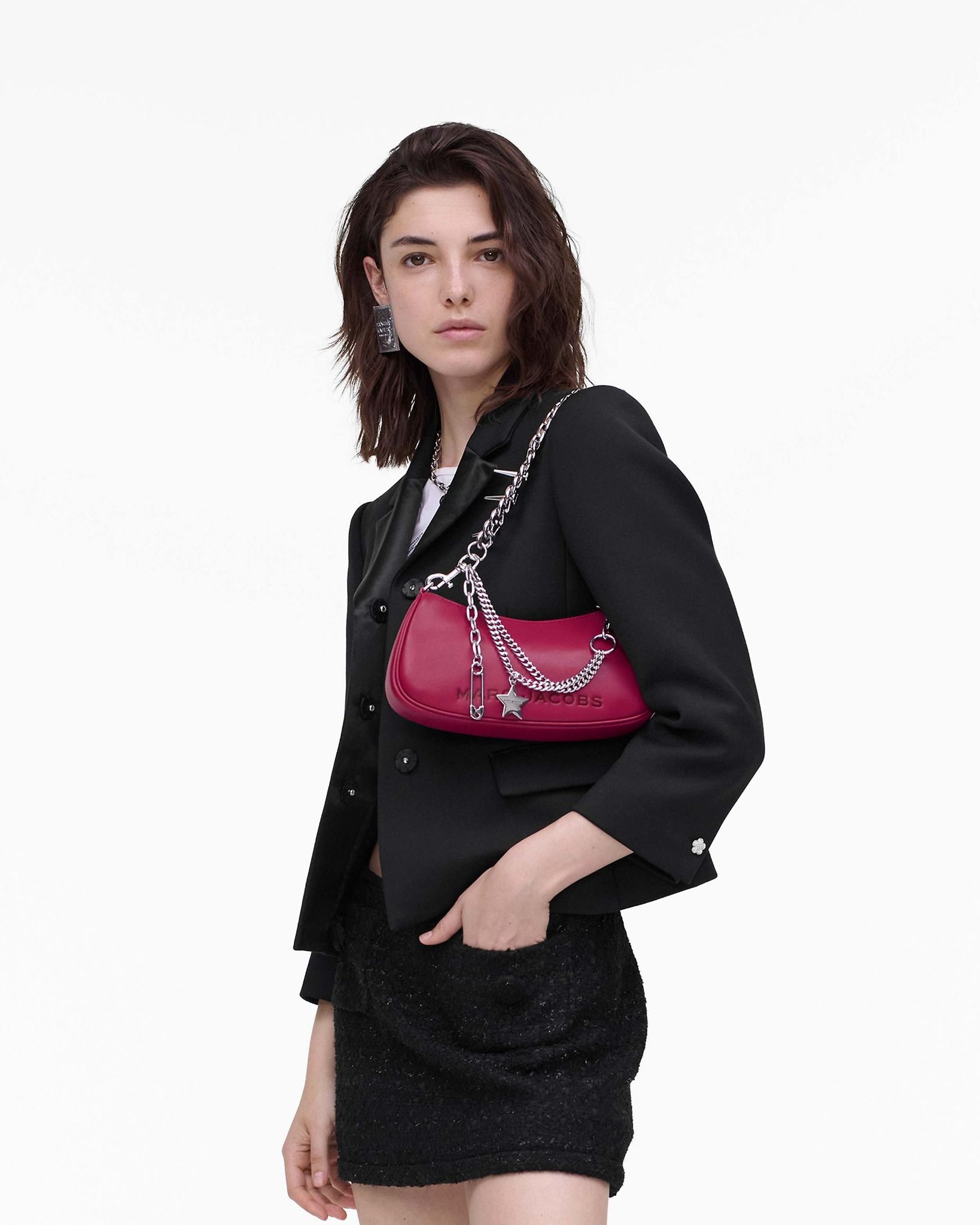  Túi Nữ Marc Jacobs Star Charm Shoulder Bag 'Pink' 