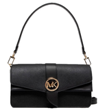  Túi Nữ Michael Kors Greenwich Medium Saffiano 'Black' 