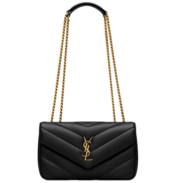  Túi Nữ Saint Laurent Loulou Small Matelassé Lambskin 'Noir' 
