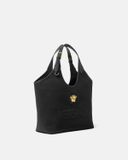  Túi Nữ Versace La Medusa Canvas Tote 'Black' 