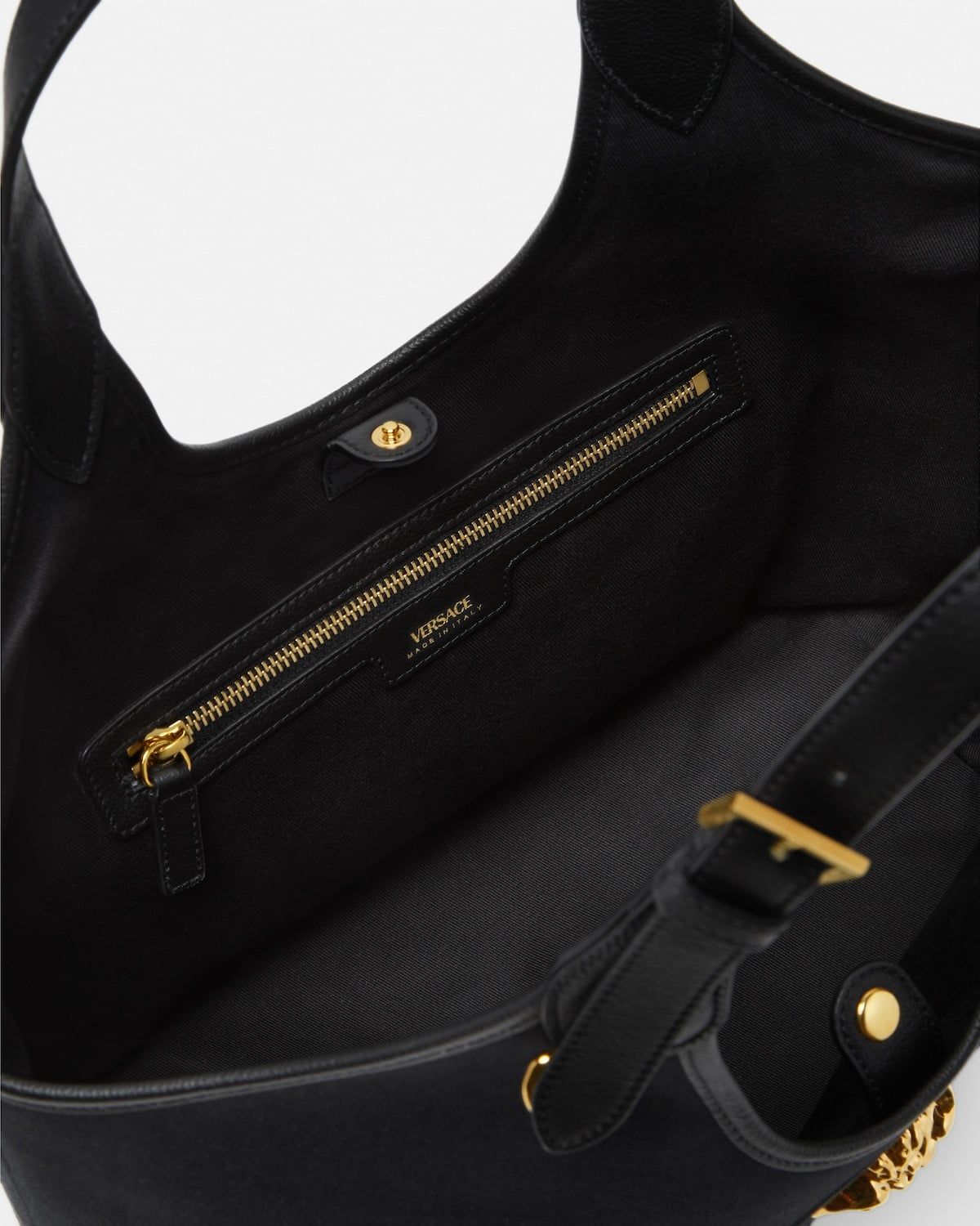  Túi Nữ Versace La Medusa Canvas Tote 'Black' 