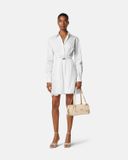  Túi Nữ Versace Tag Large Bowling Bag 'Beige' 