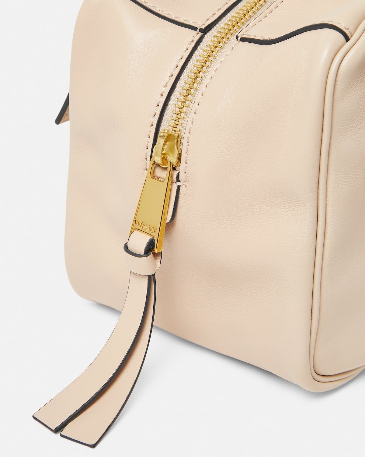  Túi Nữ Versace Tag Large Bowling Bag 'Beige' 