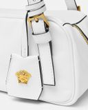  Túi Nữ Versace Tag Nappa Bowling Bag 'White' 