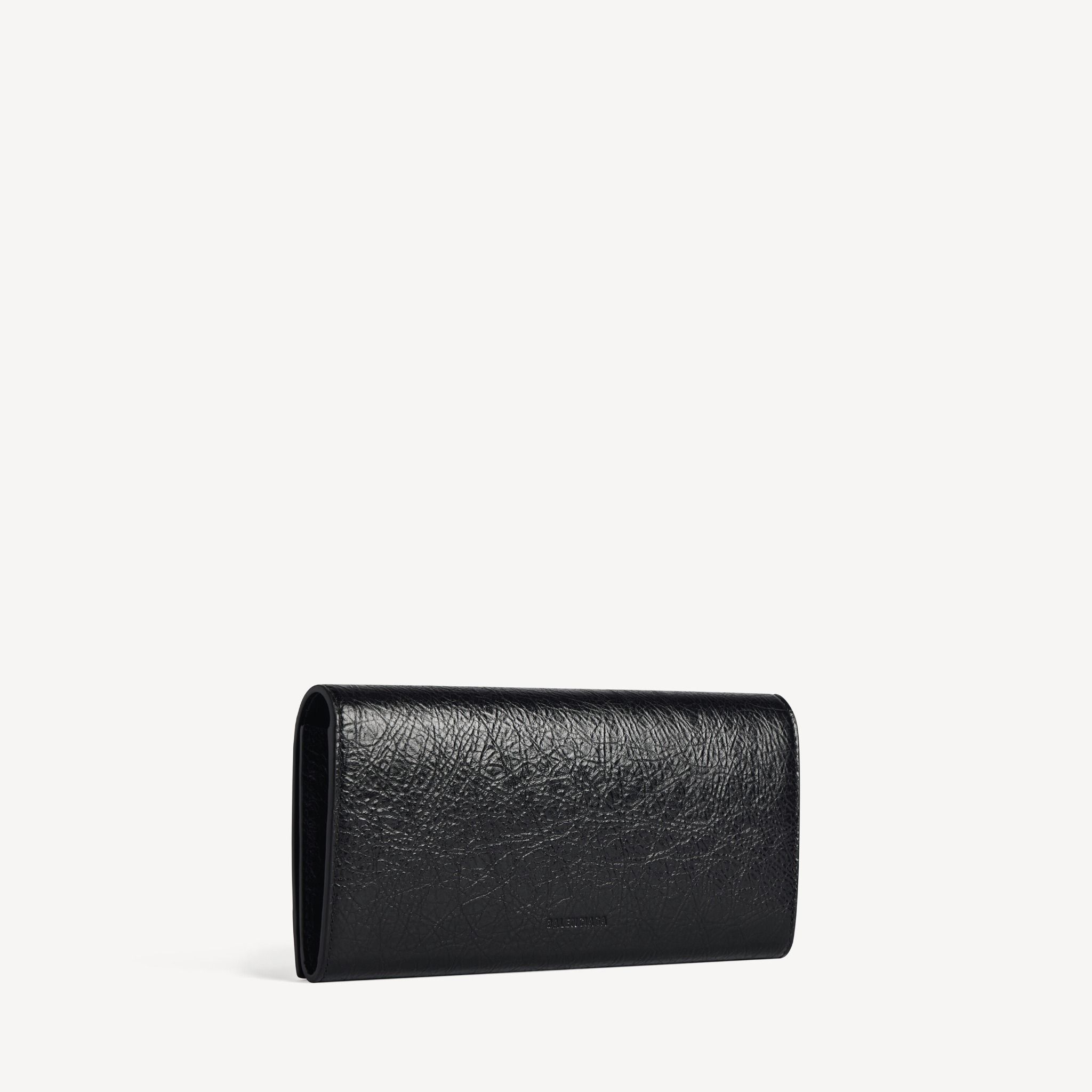  Ví Nữ Balenciaga Le City Money Long Wallet 'Black' 