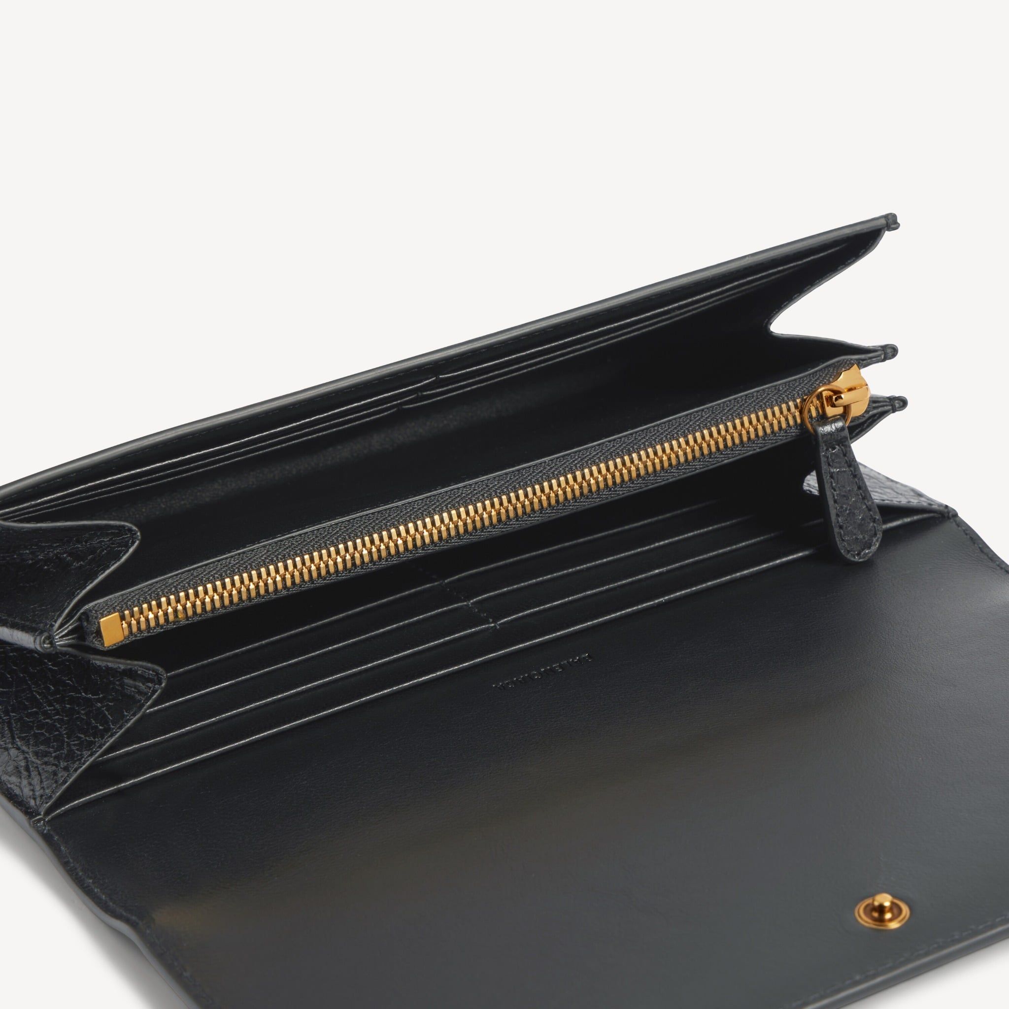  Ví Nữ Balenciaga Le City Money Long Wallet 'Black' 