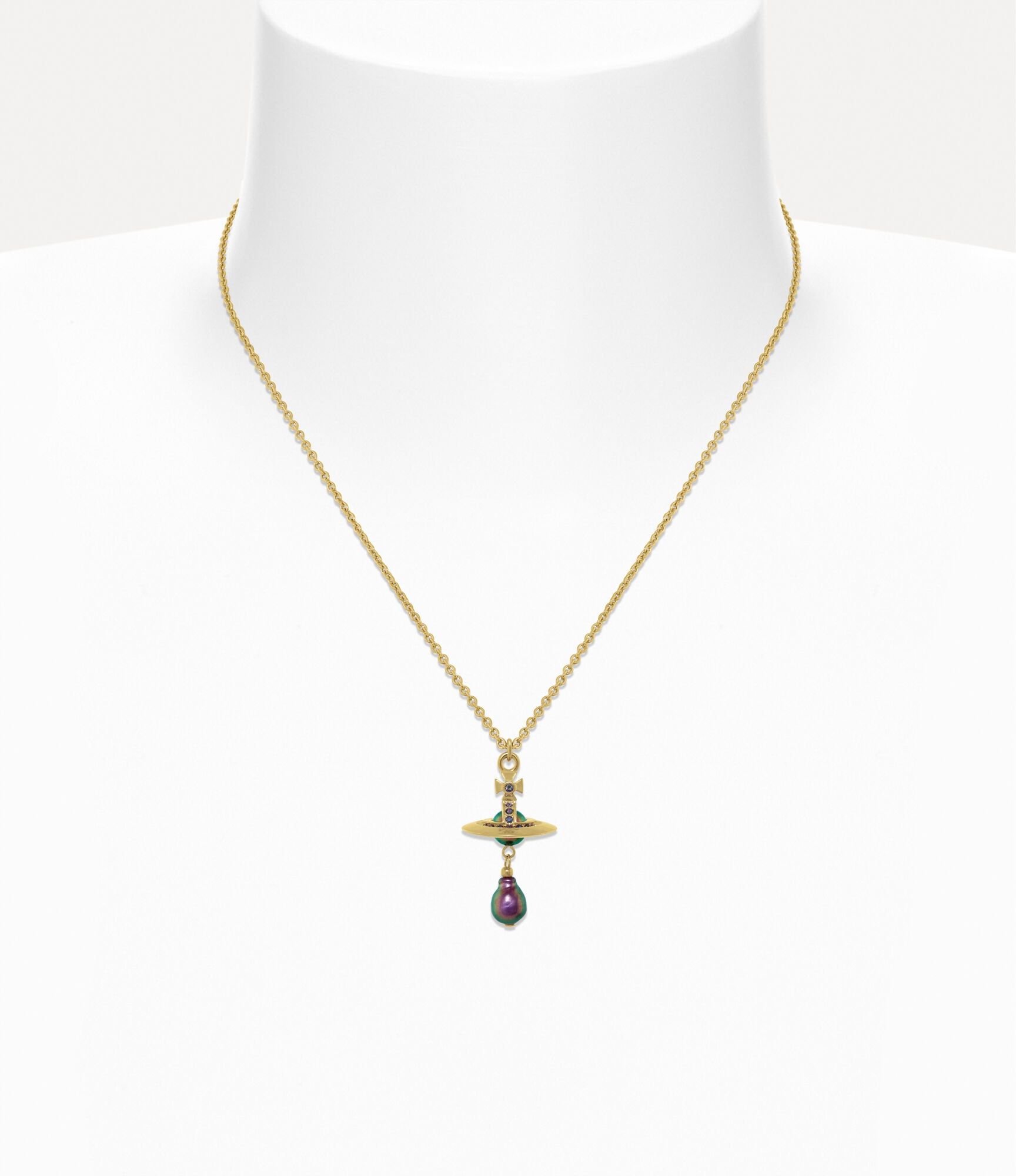  Vòng Cổ Nữ Vivienne Westwood Aleksa Pendant 'Gold' 