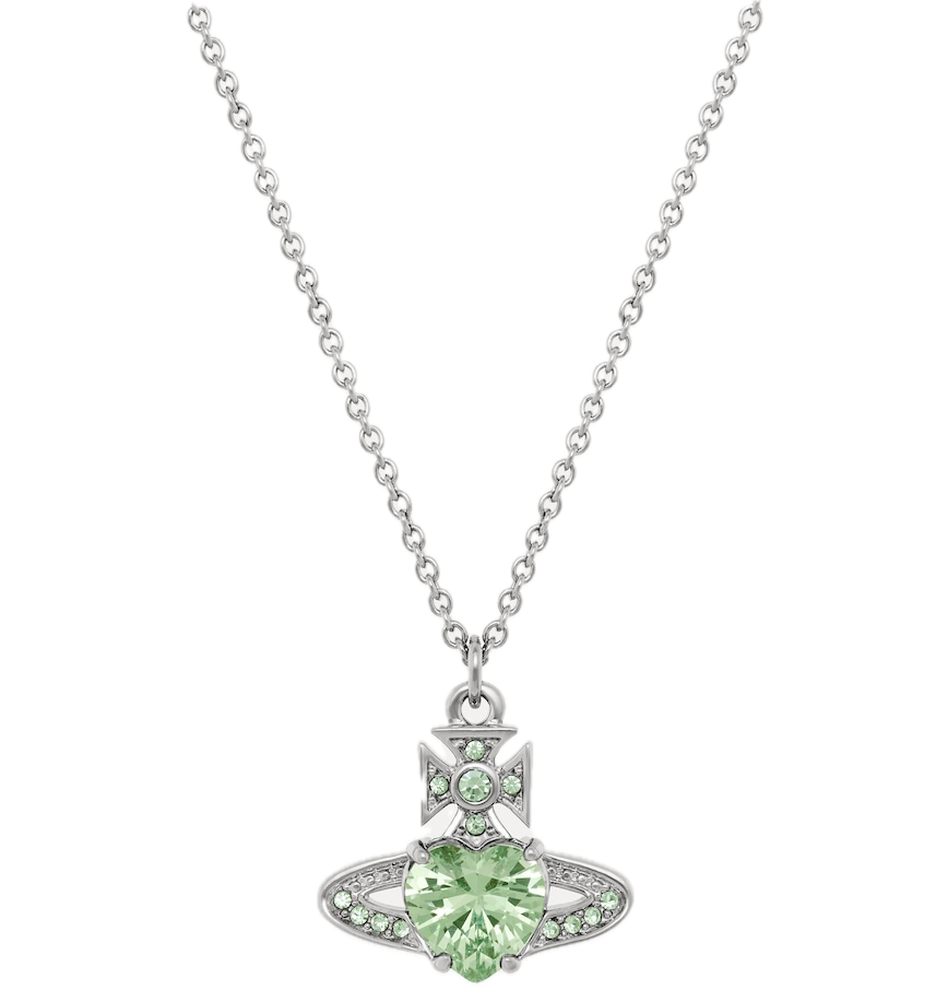  Vòng Cổ Nữ Vivienne Westwood Ariella Pendant 'Green' 