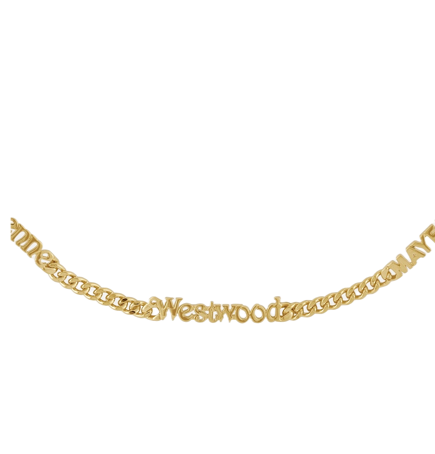  Vòng Cổ Nữ Vivienne Westwood Millicent Choker 'Gold' 