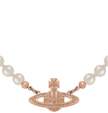  Vòng Cổ Nữ Vivienne Westwood Mini Bas 'Rose Gold' 