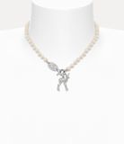  Vòng Cổ Nữ Vivienne Westwood Monette Small 'Pearl' 