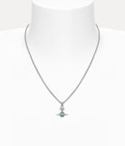  Vòng Cổ Nữ Vivienne Westwood New Petite Orb 'Blue' 