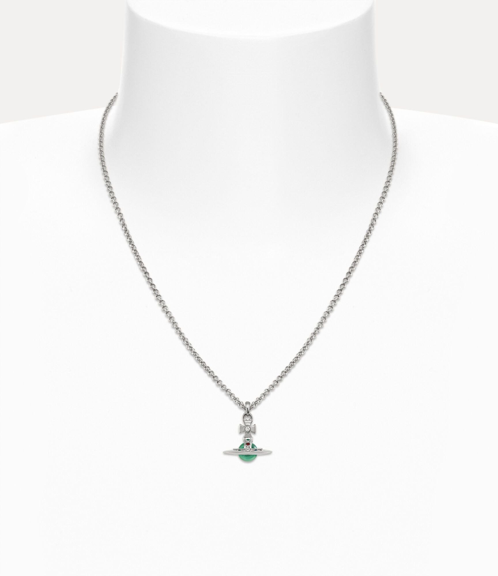  Vòng Cồ Nữ Vivienne Westwood Petite Orb 'Green' 