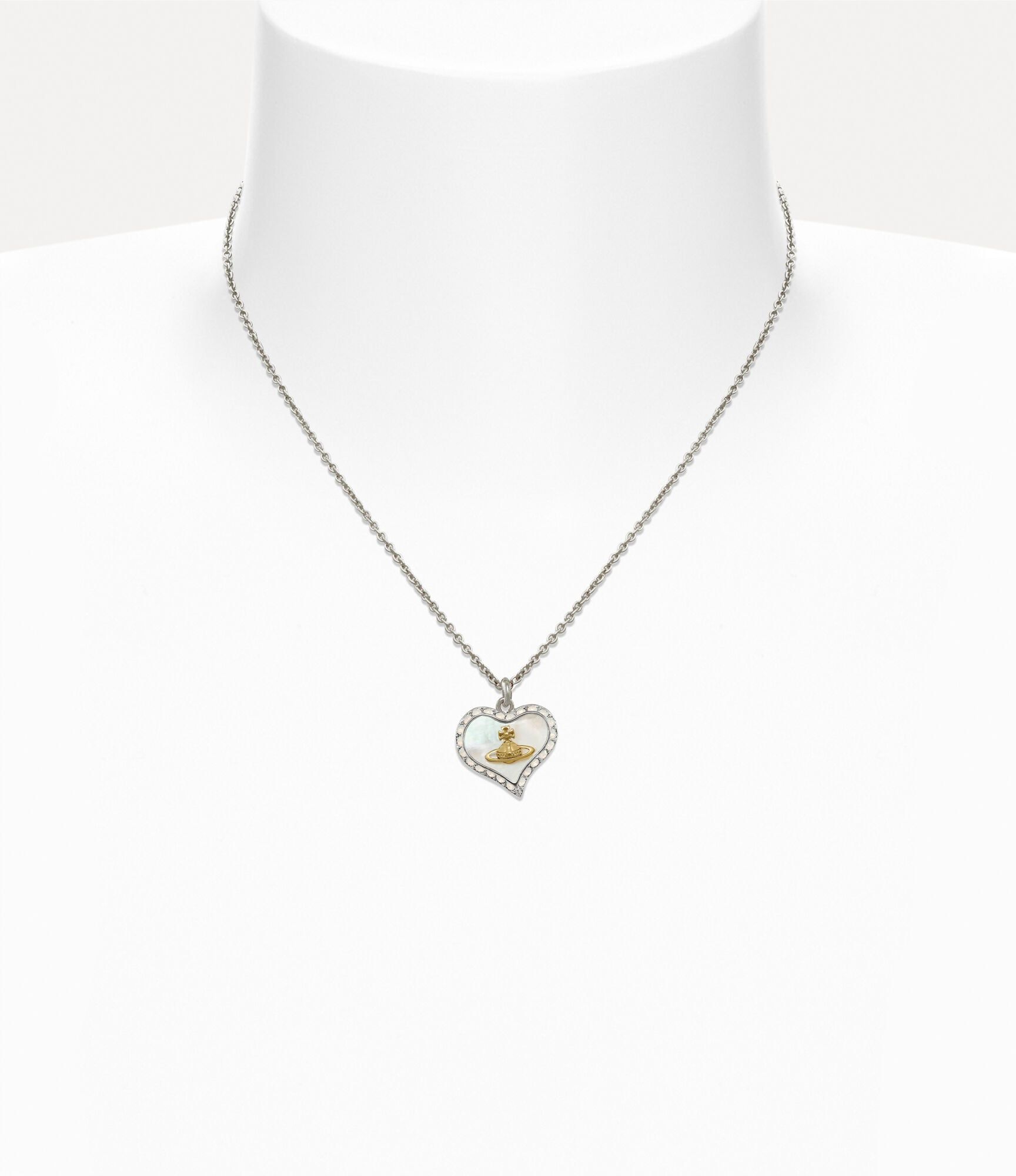  Vòng Cổ Nữ Vivienne Westwood Petra Pendant 'White' 