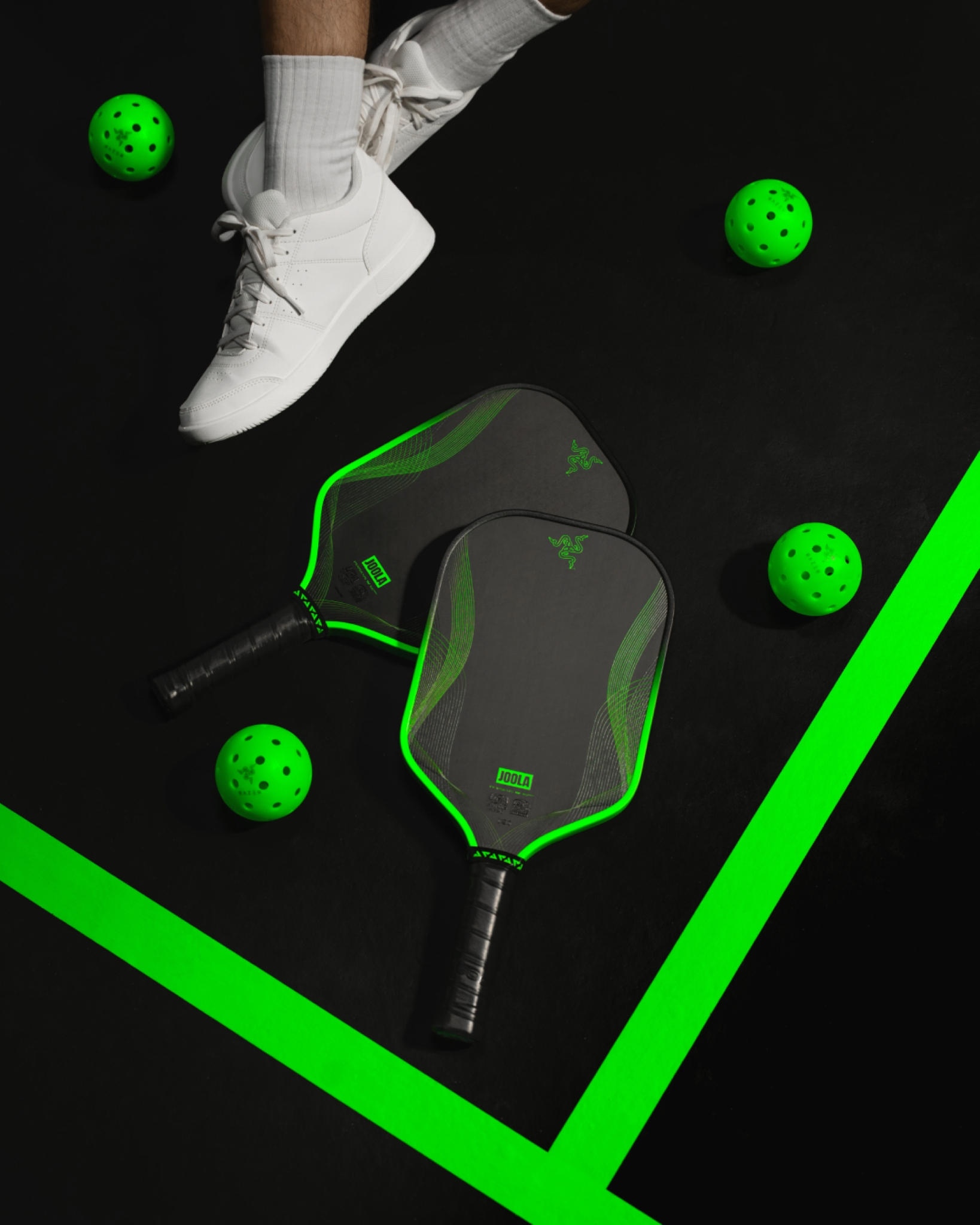  Vợt Pickleball JOOLA x Razer Perseus Pro IV 16mm 'Green' 