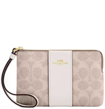  Ví Coach Leather Pouch 'Chalk' 
