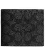  Ví Nam Coach Bifold Wallet 'Black' 