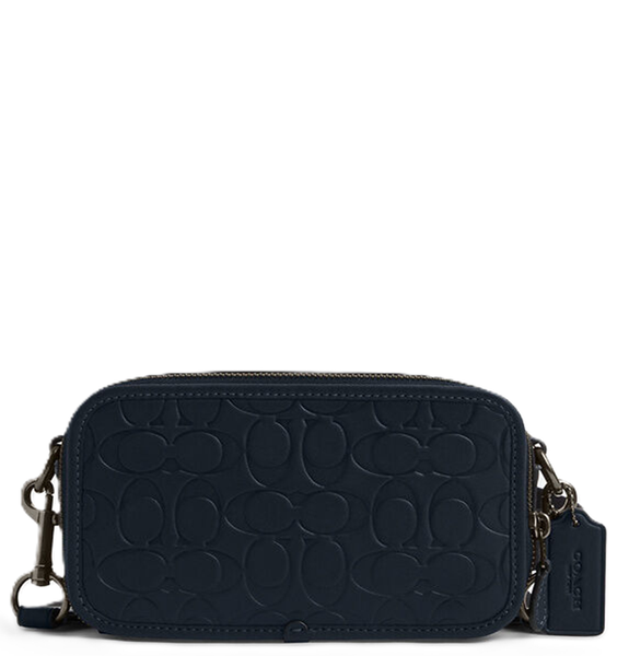  Túi Nam Coach Wyatt Signature Leather 'Navy' 