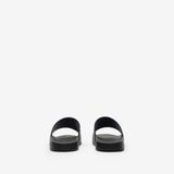  Dép Burberry Check Slides 'Navy' 