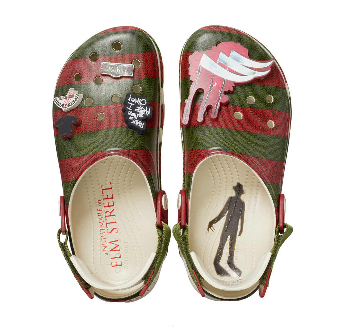  Dép Crocs All Terrain x Horror Pack ‘Freddy Kreuger’ 