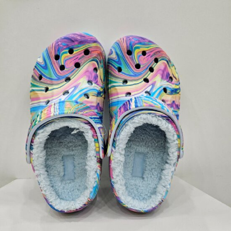  Dép Crocs Baya Lined Clogs ‘Multicolor’ 