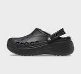  Dép Crocs Baya Platform Lined Clogs ‘Black’ 