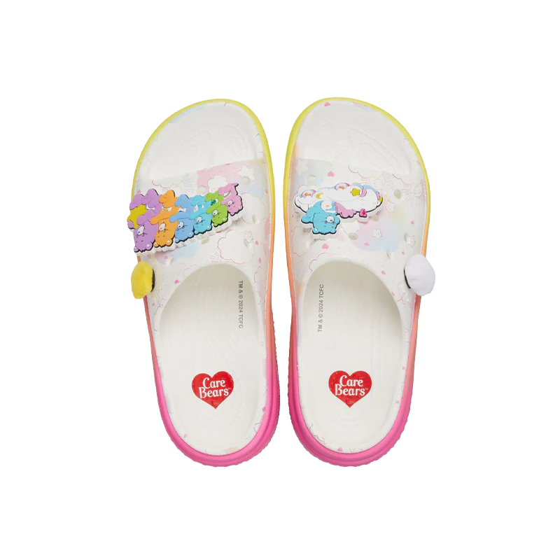  Dép Crocs Care Bears Stomp Slide ‘White’ 