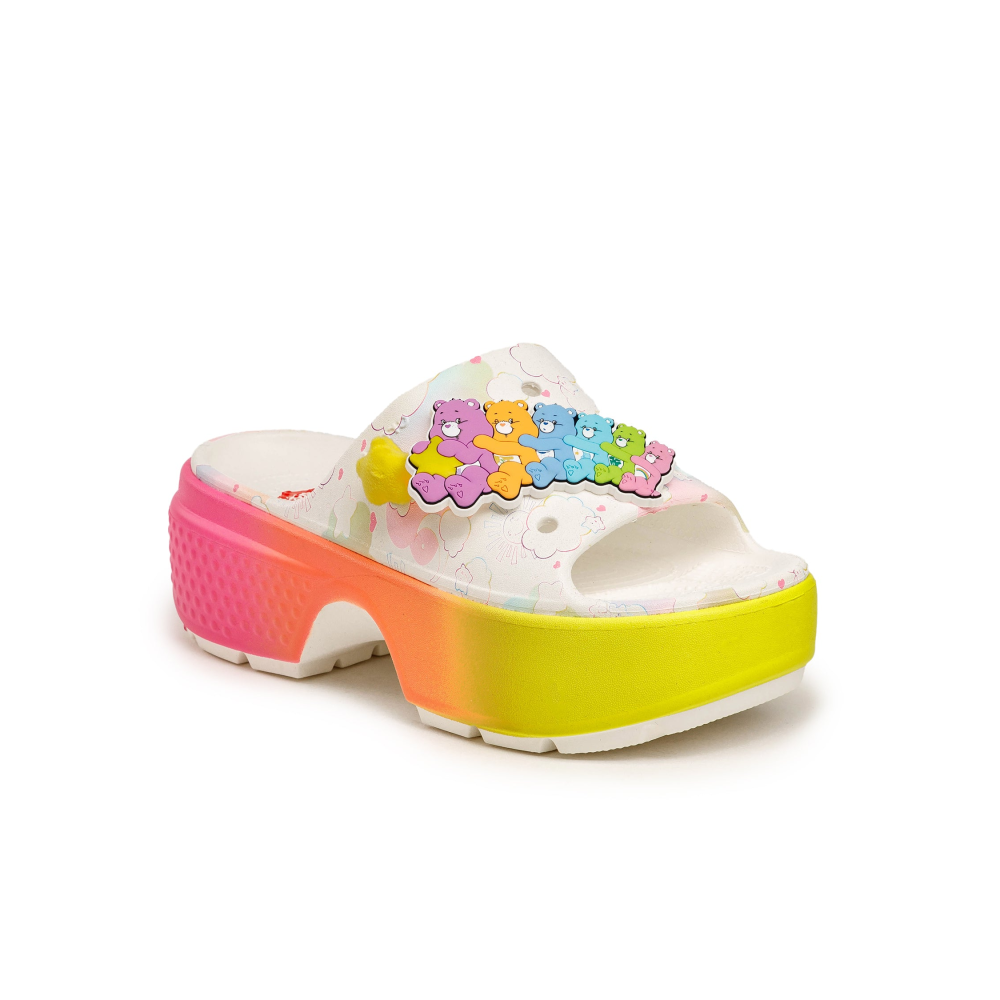  Dép Crocs Care Bears Stomp Slide ‘White’ 