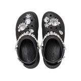  Dép Crocs Classic Bae Clog ‘Wedding Glitter Black’ 