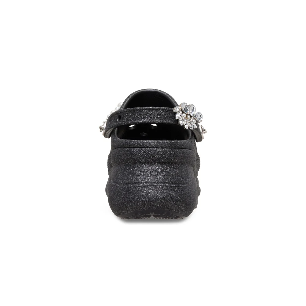 Dép Crocs Classic Bae Clog ‘Wedding Glitter Black’ 