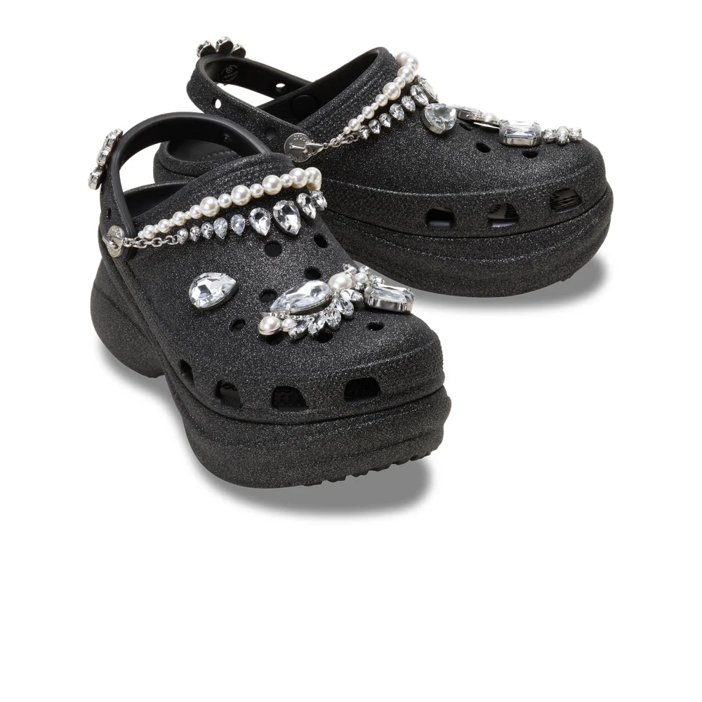  Dép Crocs Classic Bae Clog ‘Wedding Glitter Black’ 