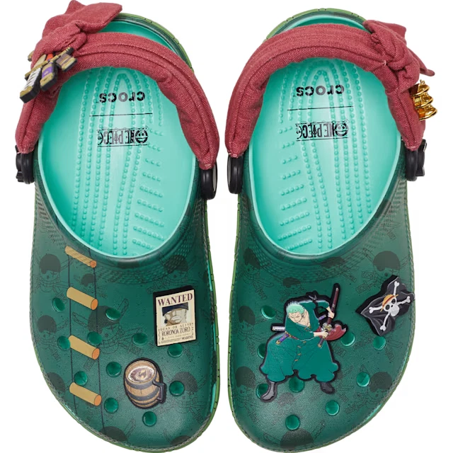  Dép Crocs Classic Clog 'One Piece Roronoa Zoro' 